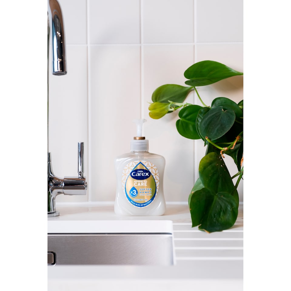 image 1 of Carex Advanced Care Antibacterial Hand Wash - Coconut Oil 250ml