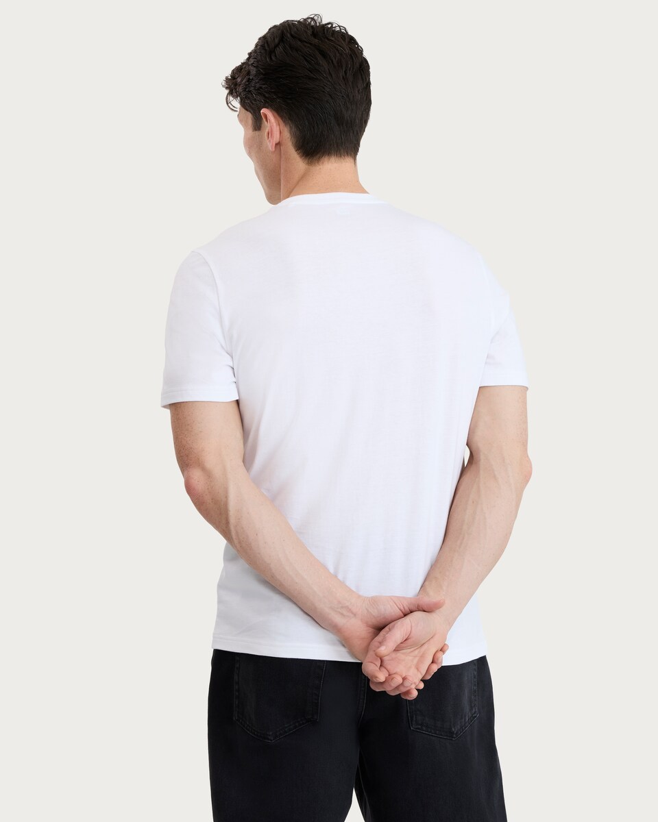 image 1 of F&F Pure Cotton Open Water Fishing Club T-Shirt in White