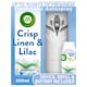 image 1 of Airwick Air Freshener Freshmatic Crisp Linen Kit