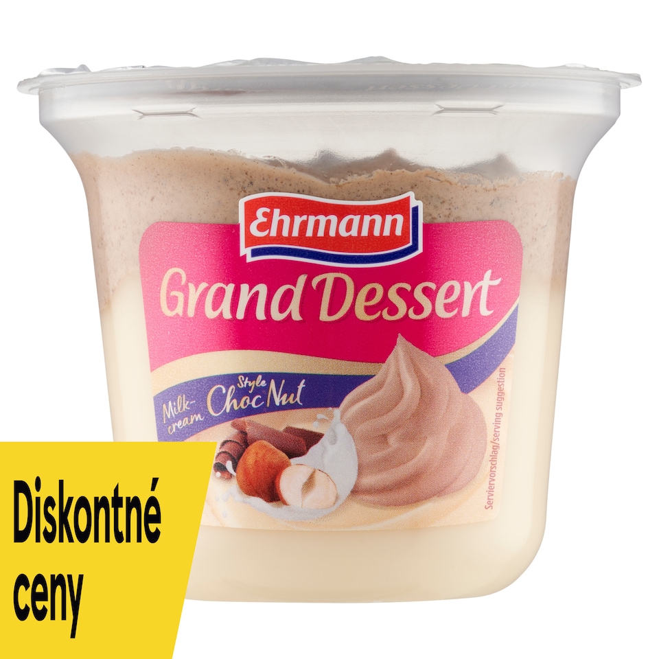 image 1 of Ehrmann Grand Dessert Milkcream Style Choc Nut 190 g