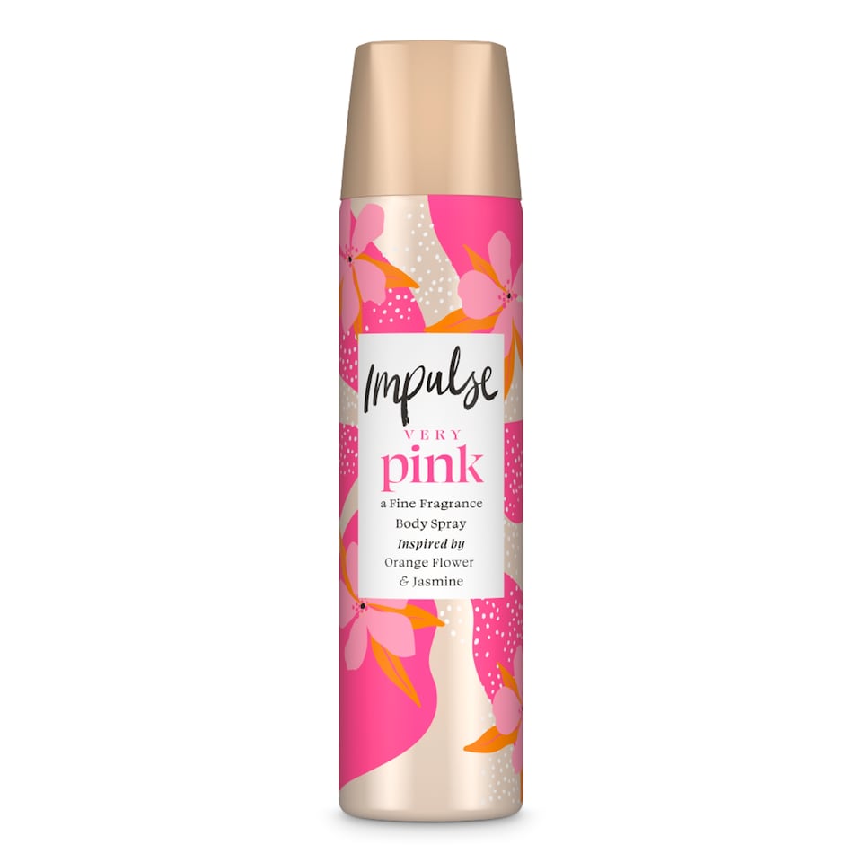 image 1 of Impulse Very Pink Body Spray 75Ml