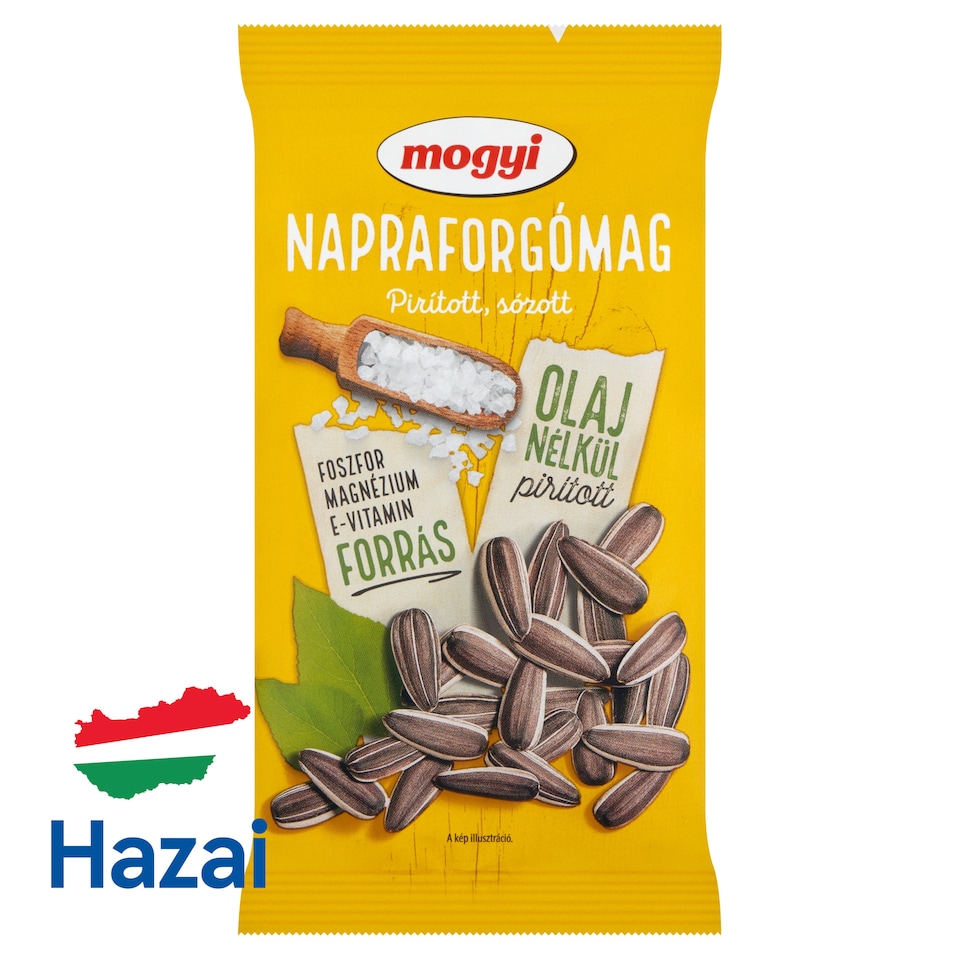 Mogyi pirított sózott héjas napraforgómag 60 g