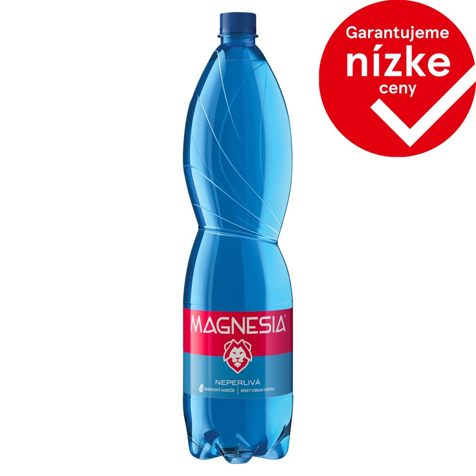 Magnesia Prírodná minerálna voda neperlivá 1,5 l