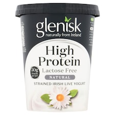 Glenisk Fat Free Protein Yoghurt Natural 500G
