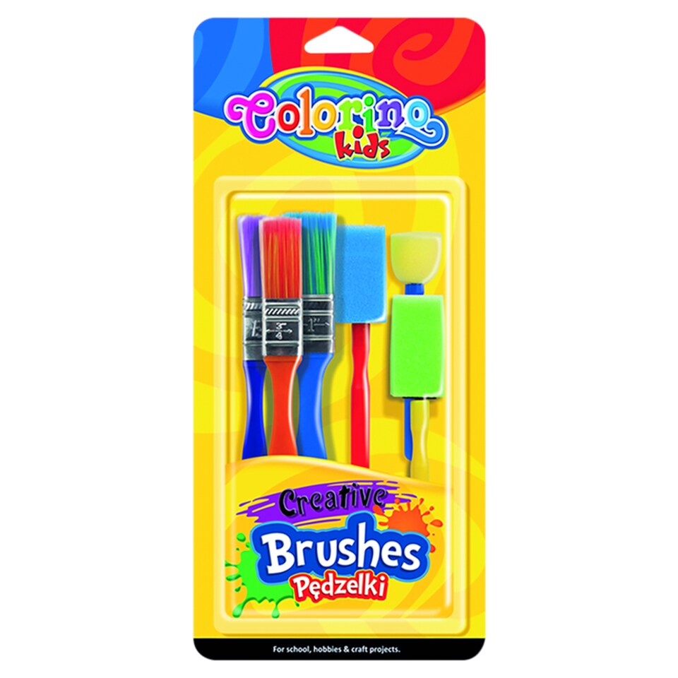 Colorino Kids Creative Brushes 6 pcs