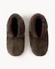 image 2 of F&F Faux Fur Slipper Socks in Brown