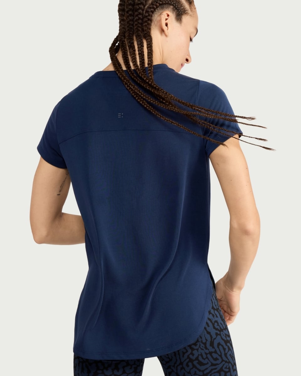 image 1 of F&F Active EVERYHOUR Modal Rich Top in Blue