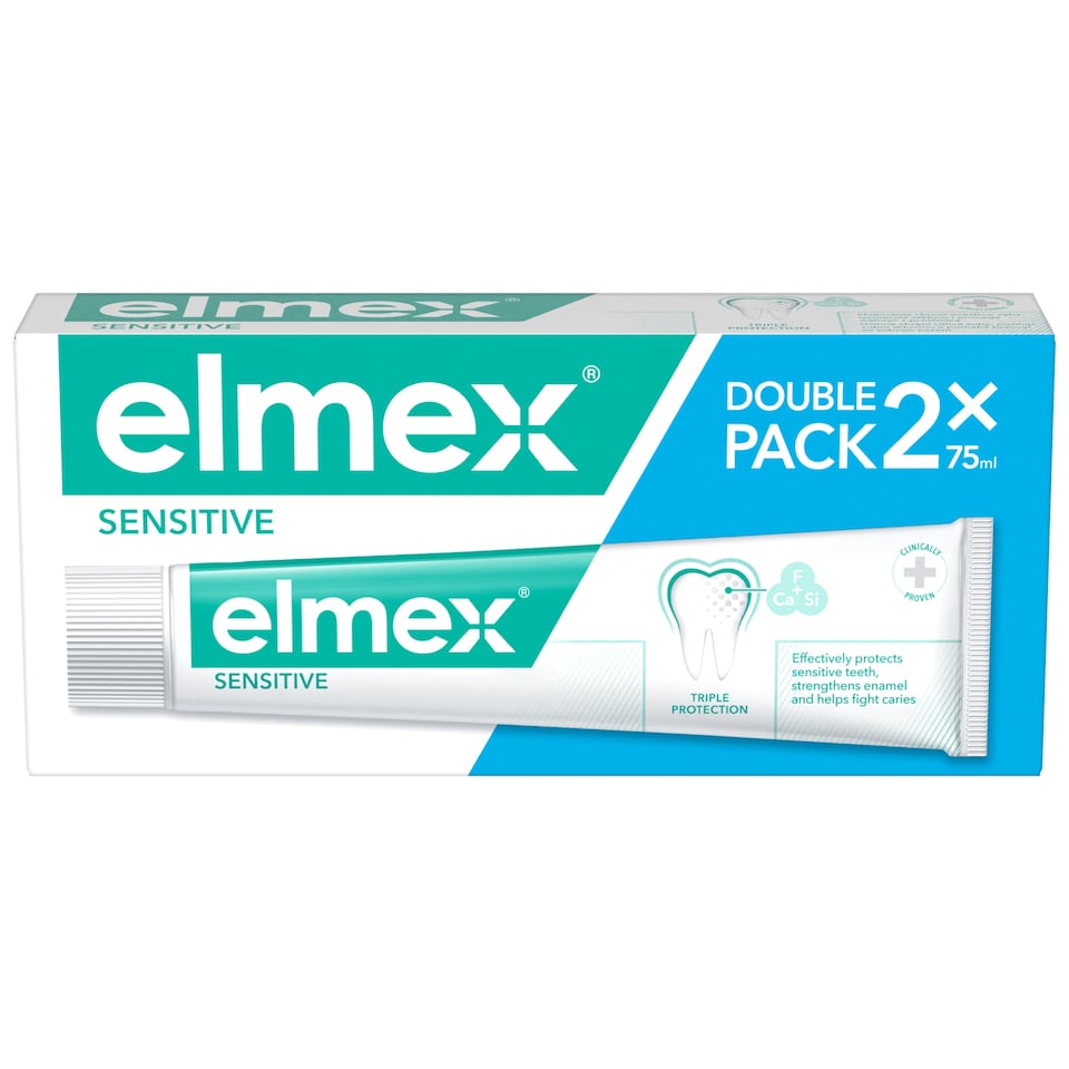 image 1 of elmex Sensitive Toothpaste 2x 75 ml