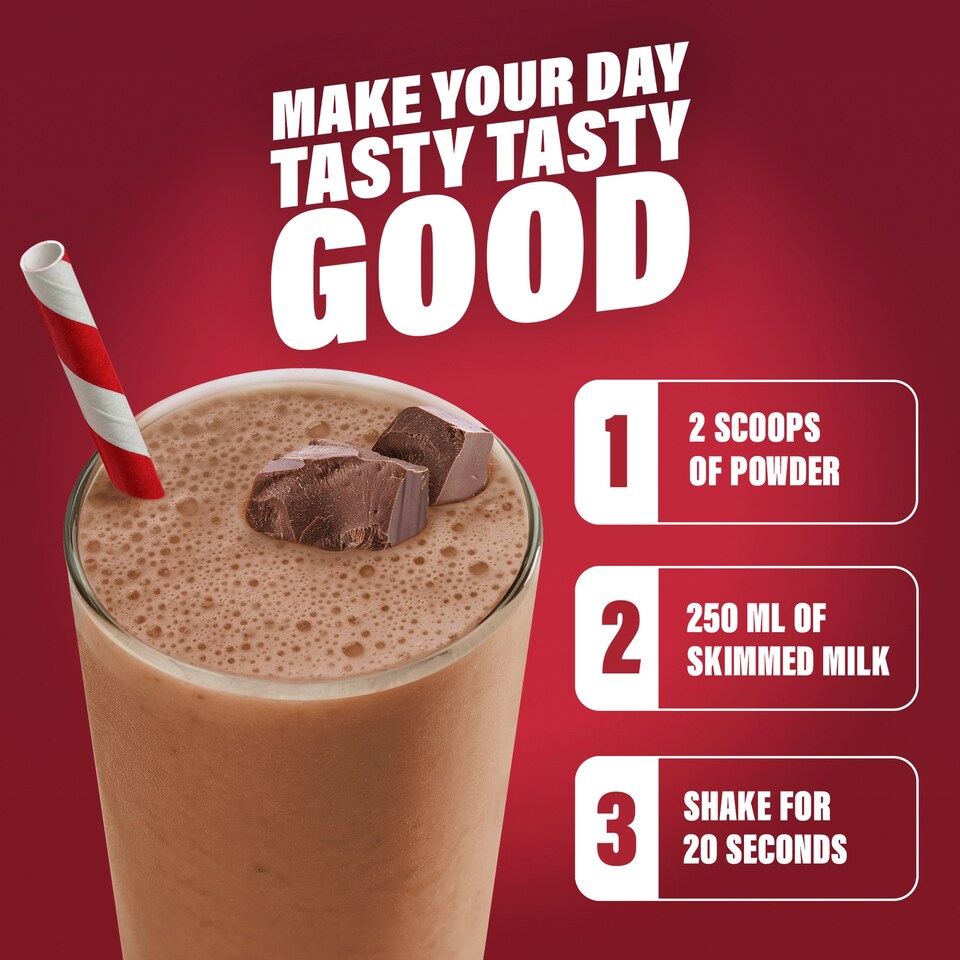 image 1 of SlimFast Meal Replacement Shake Powder - Chunky Chocolate 450g