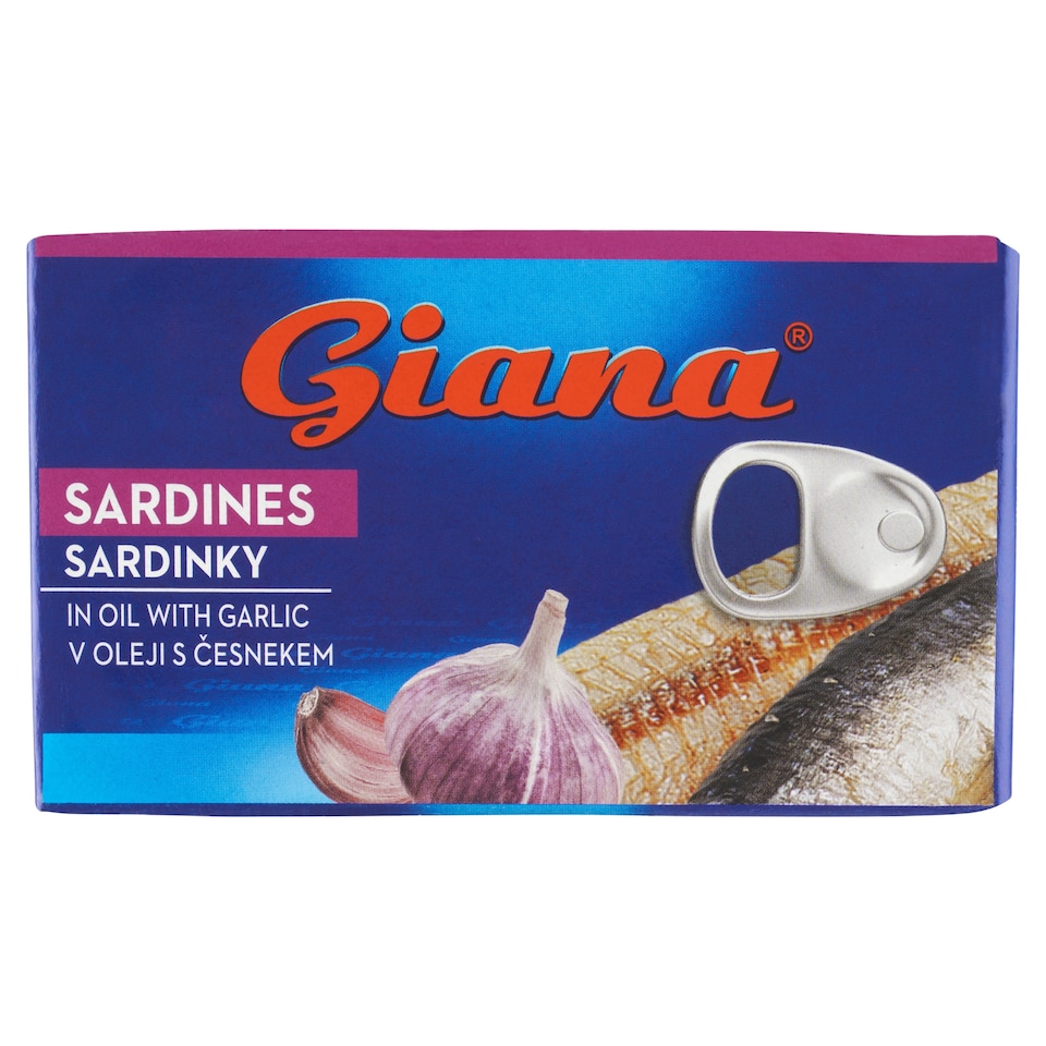 obrázok 1 z Giana Sardinky v oleji s cesnakom 125 g