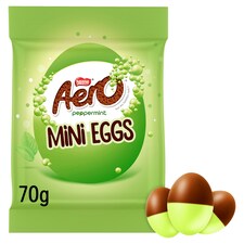 Aero Peppemint Milk Chocolate Mini Eggs 70G