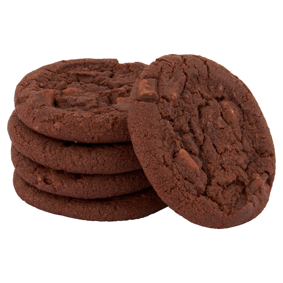image 1 of Tesco Double Chocolate Cookies 5 Pack