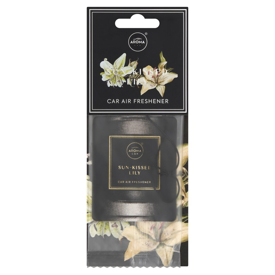 Aroma Car Sun-Kissed Lily osvěžovač vzduchu 1 ks