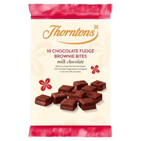 Thornton's Brownie Bites 10Pack Tesco Groceries