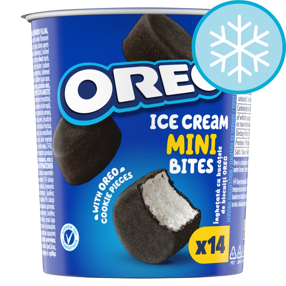Oreo Mini Bites Ice Cream 14 pack 105ml