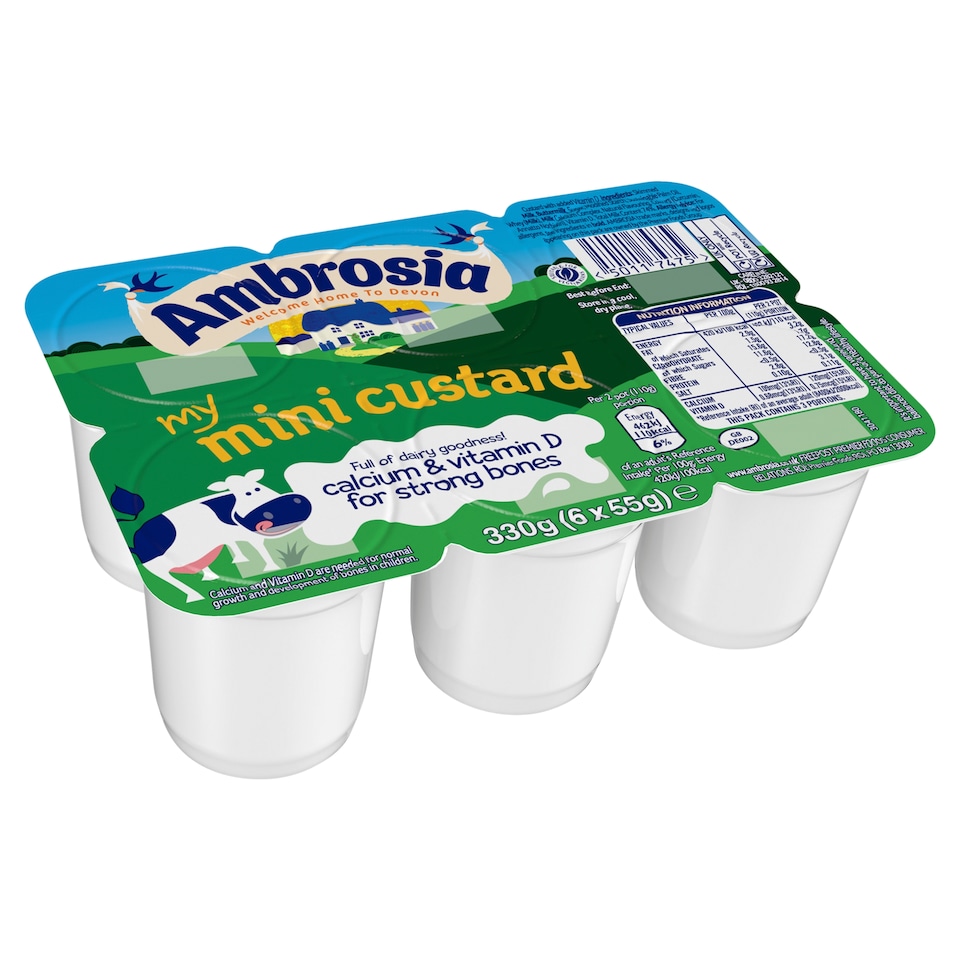 image 1 of Ambrosia Custard Minis 330G