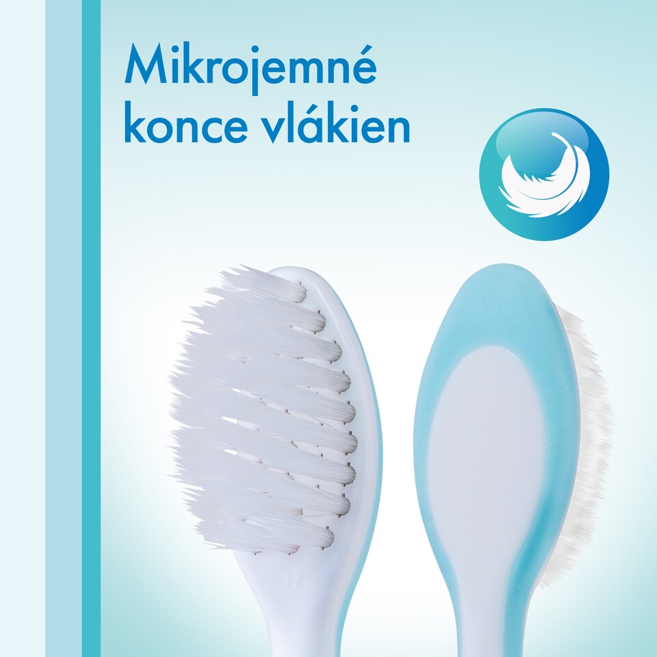 obrázok 1 z meridol® ochrana ďasien zubná kefka- mäkká 3ks