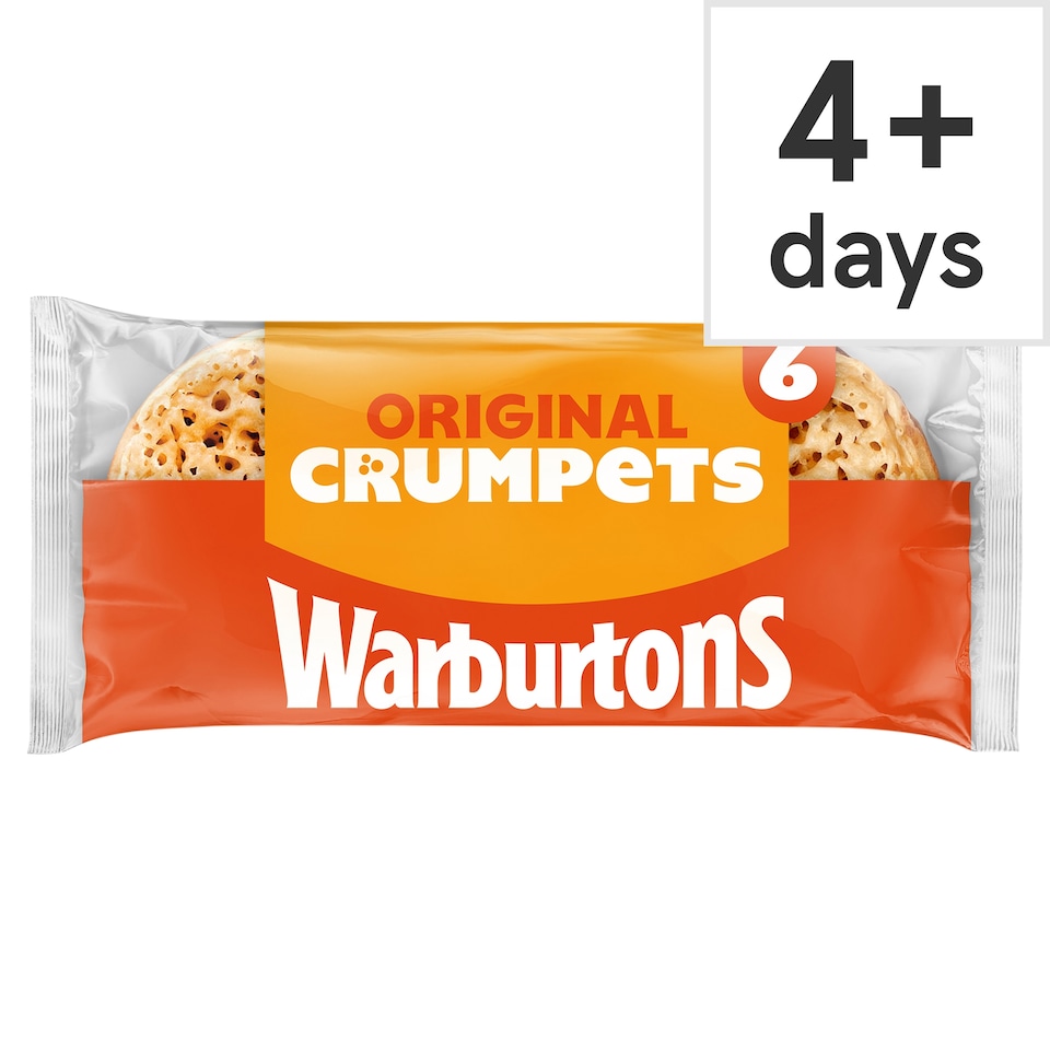 image 1 of Warburtons Crumpets 6 Pack