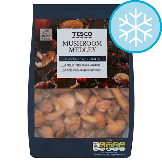 Tesco Mushroom Medley 500G Tesco Groceries
