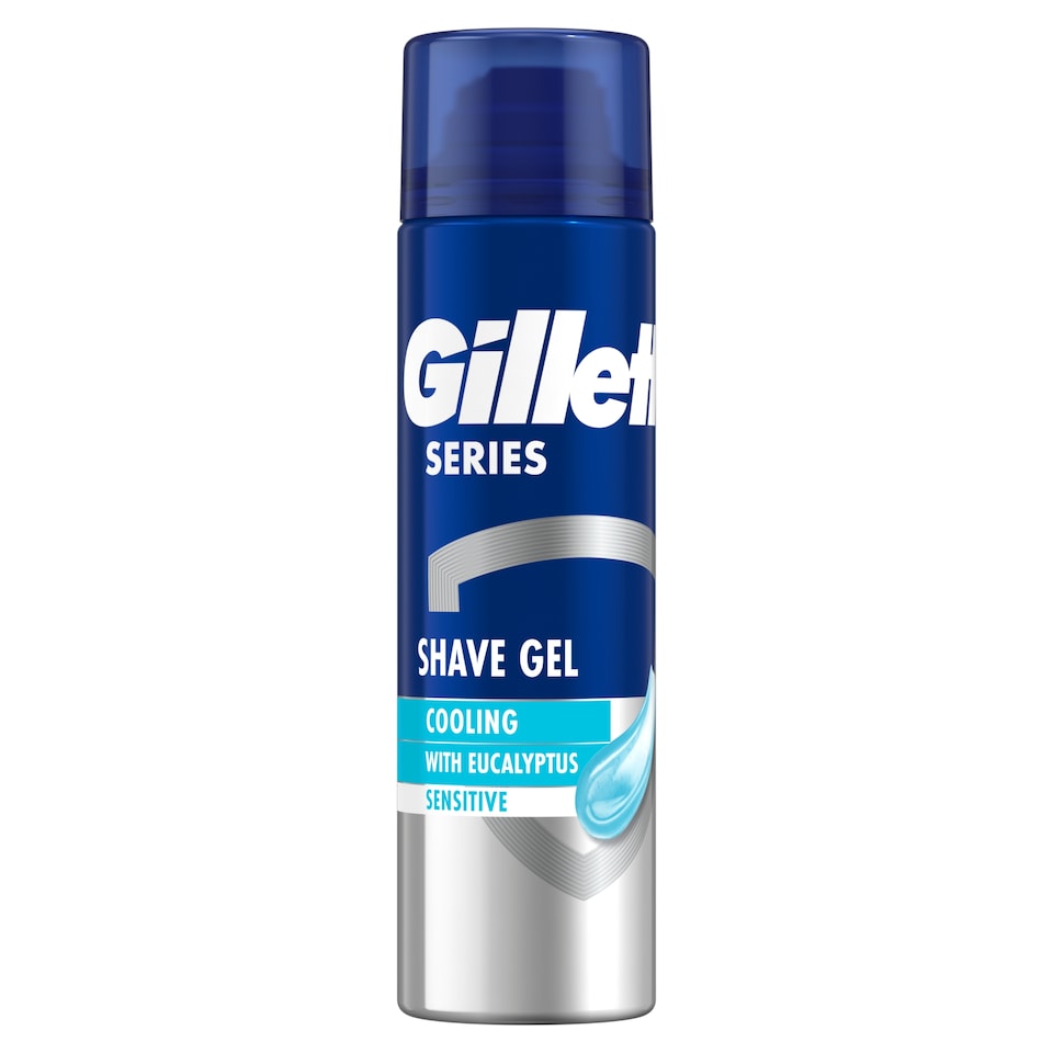 Gillette Series Hűsítő Borotvazselé Eukaliptusszal, 200ml 1. kép