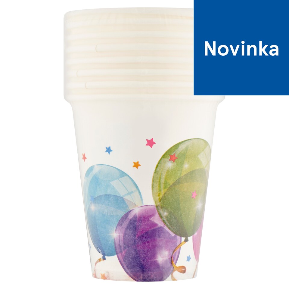 Kokliko Balloon Pattern Paper Cup 200 ml 8 pcs