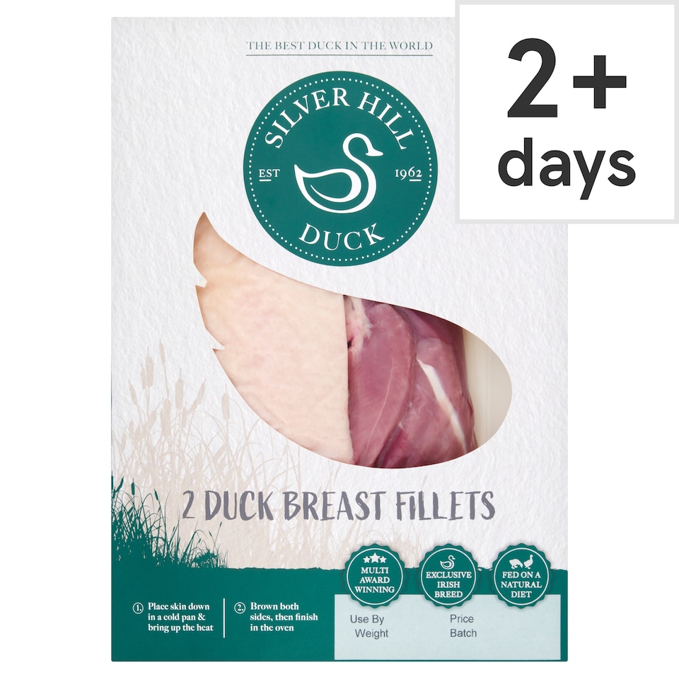 Silver Hill 2 Duck Breast Fillets 350G