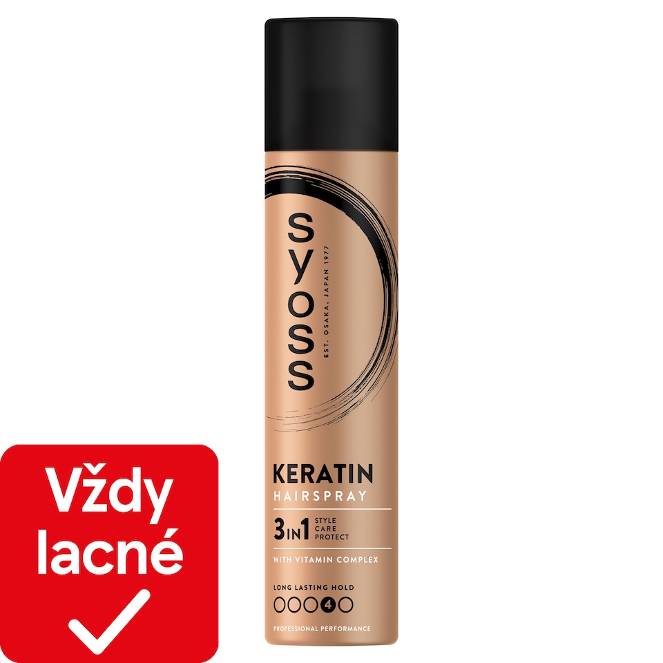 obrázok 1 z Syoss lak na vlasy Keratin 300 ml