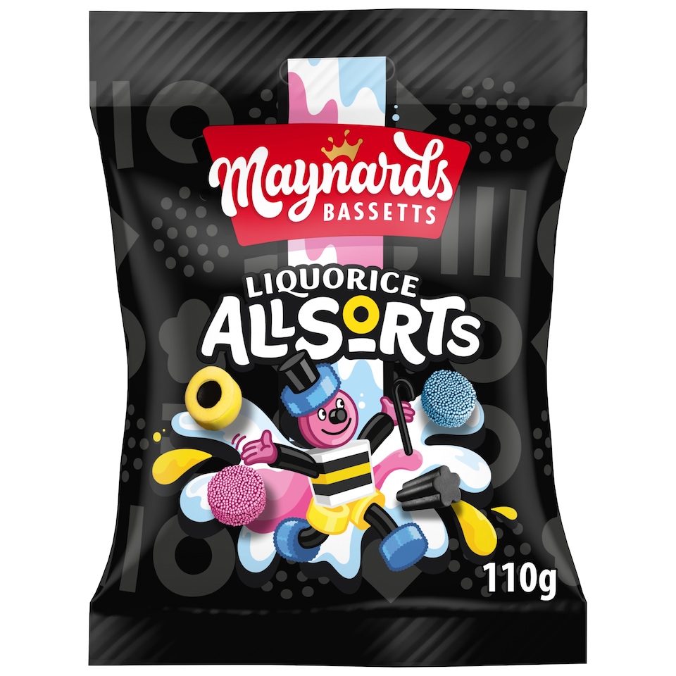 Maynards Bassetts Liquorice Allsorts 110g