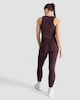 image 3 of F&F Active High Waisted Co-ord Leggings in Berry