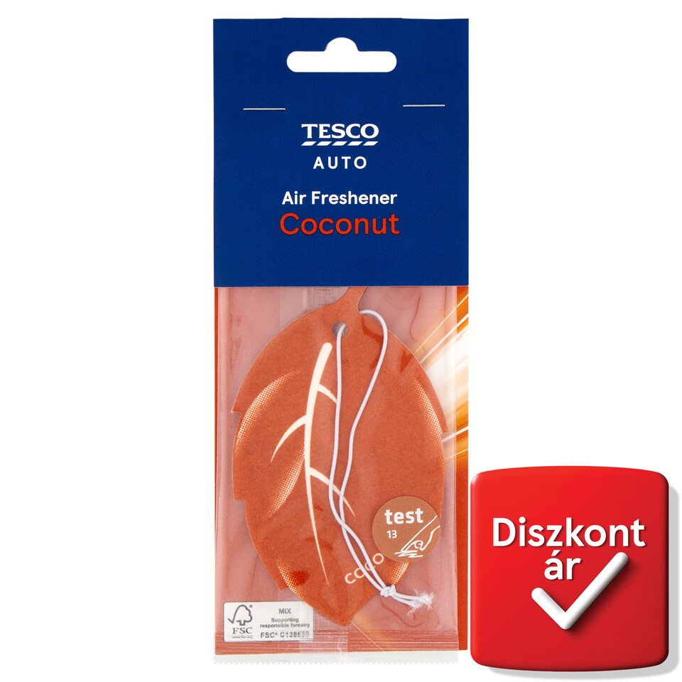 Tesco Auto Kókusz autó légfrissítő 1 db
