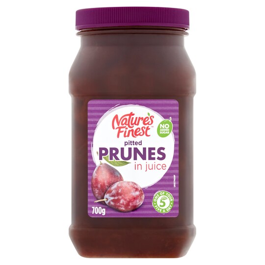 Natures Finest Pitted Prunes In Juice 700G Tesco Groceries