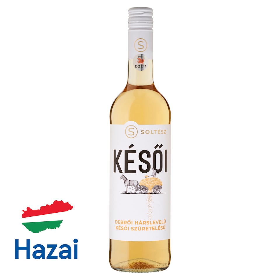 image 1 of Soltész Debrői Hárslevelű Late Harvest Sweet White Wine 11% 750 ml