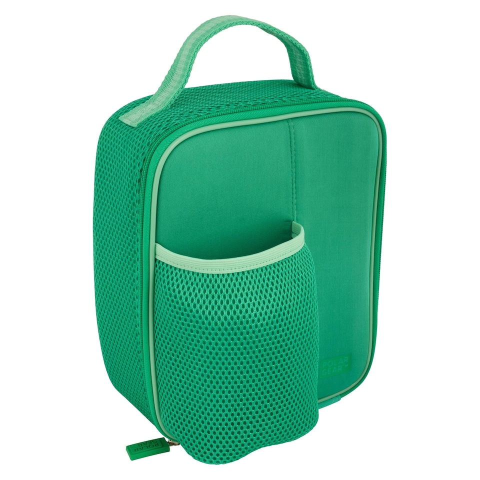 image 1 of Polar Gear Plain Green Lunch Bag with Bottle Holder