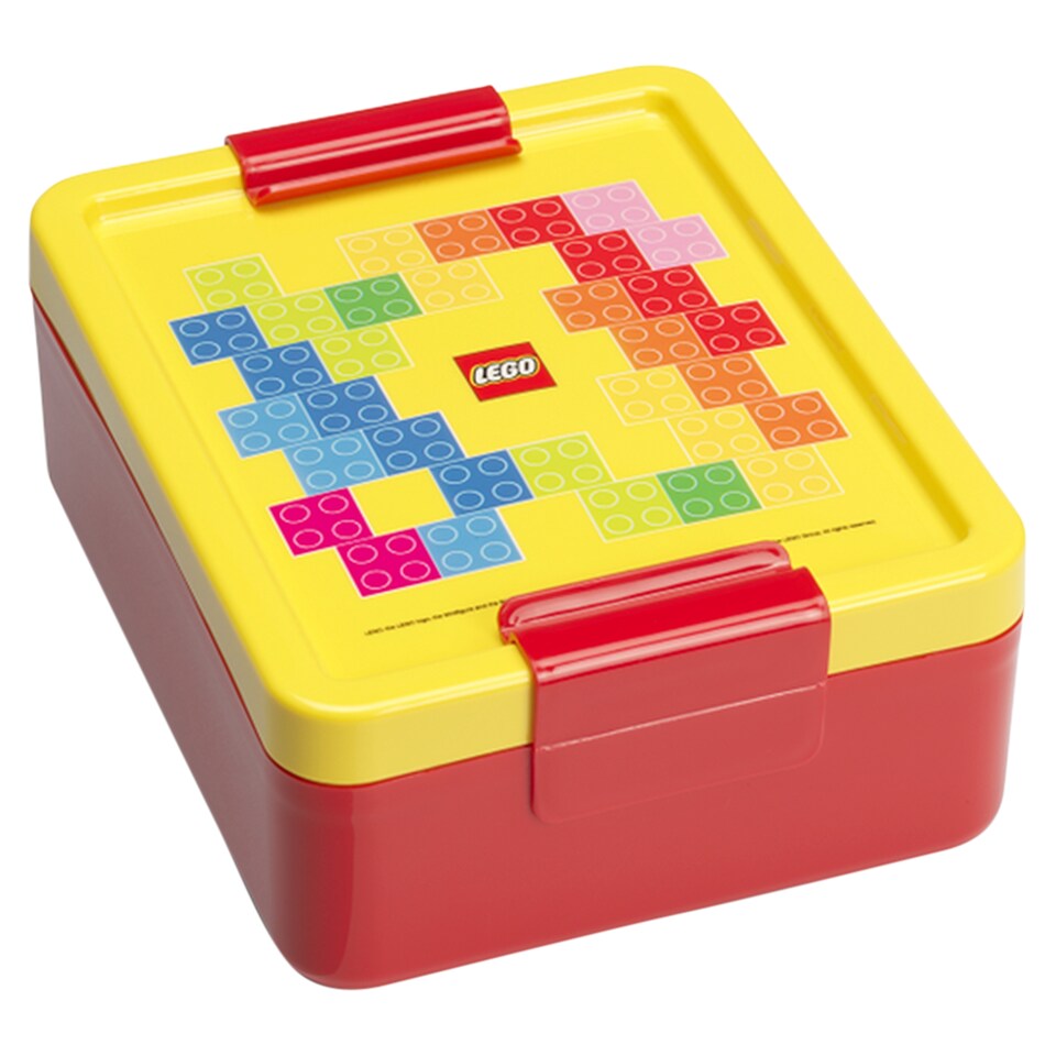 Lego Brick Pattern Red/Yellow obedár 170 x 135 x 69 mm