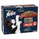obrázok 2 z Felix Deliciously Sliced kapsičky pre mačky hovädzie, kura, kačica, morka v želé 12 x 80 g