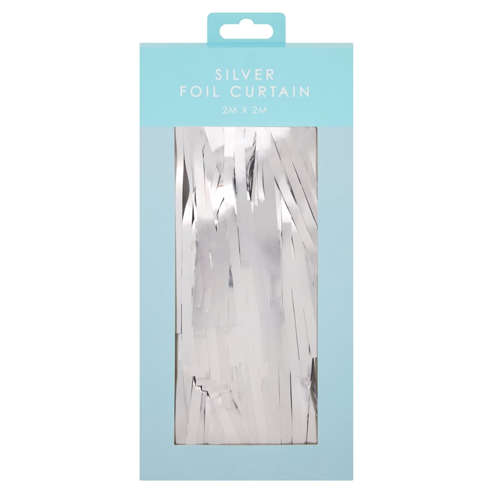 Iridescent Foil Curtain
