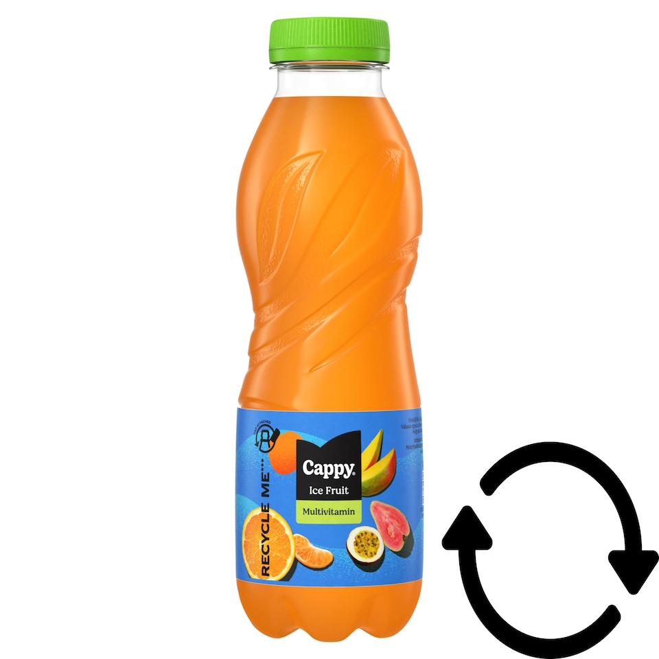 Cappy Ice Fruit Multivitamin szénsavmentes vegyesgyümölcs ital mangosztán ízesítéssel 500 ml