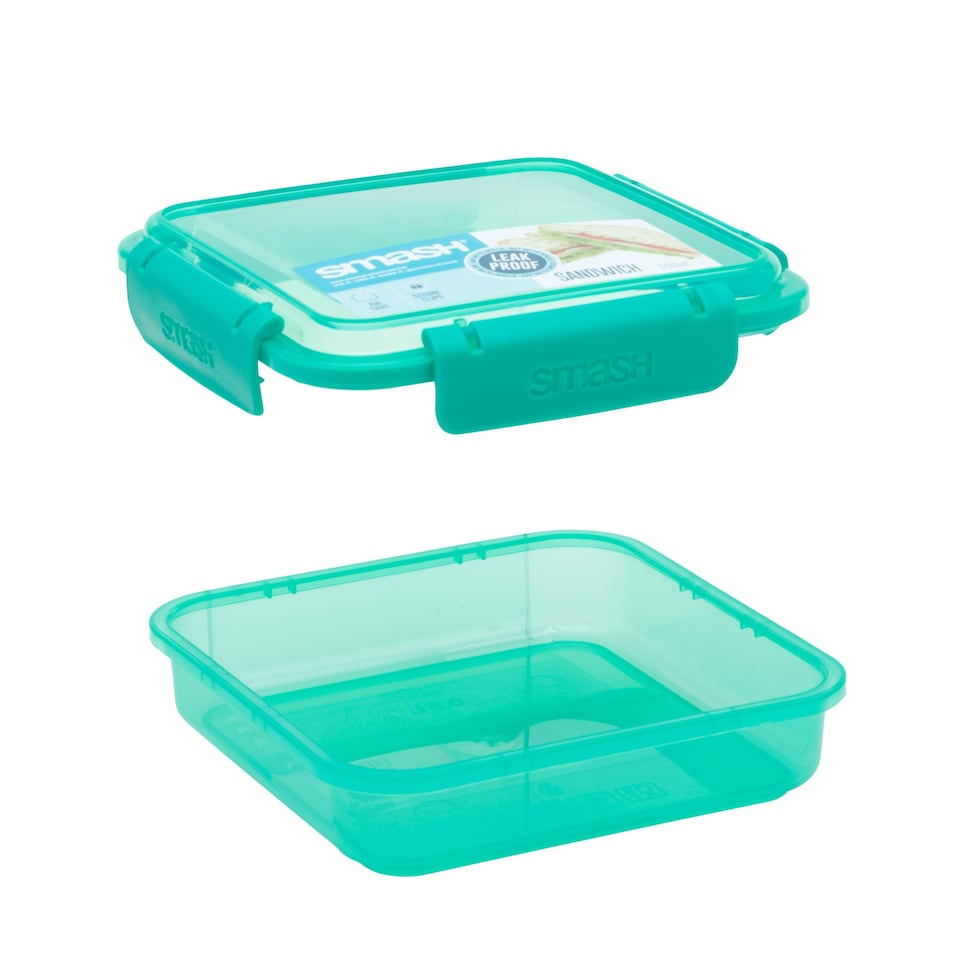 image 1 of Smash Green Sandwich Box 500Ml