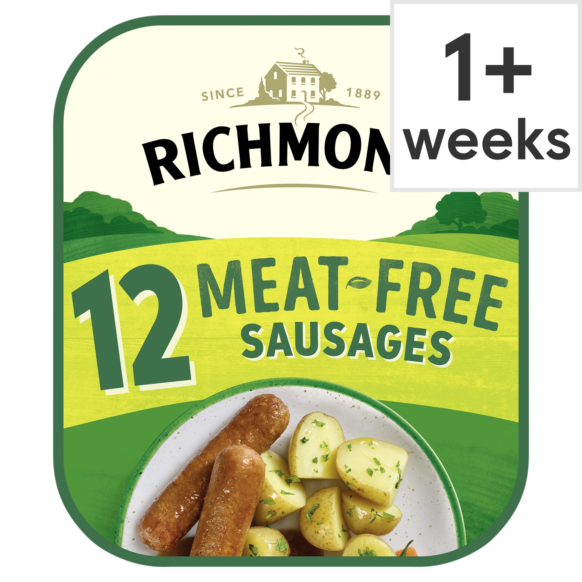 RICHMOND 12 MEAT FREE SAUSAGES 456G