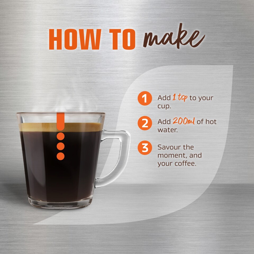 image 1 of Nescafe Azera Americano Decaf Instant Coffee 135g