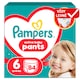 Obrázek 1 pro produkt Pampers Active Baby Plenkové Kalhotky, Velikost 6, 84 Kusů, 13kg-19kg