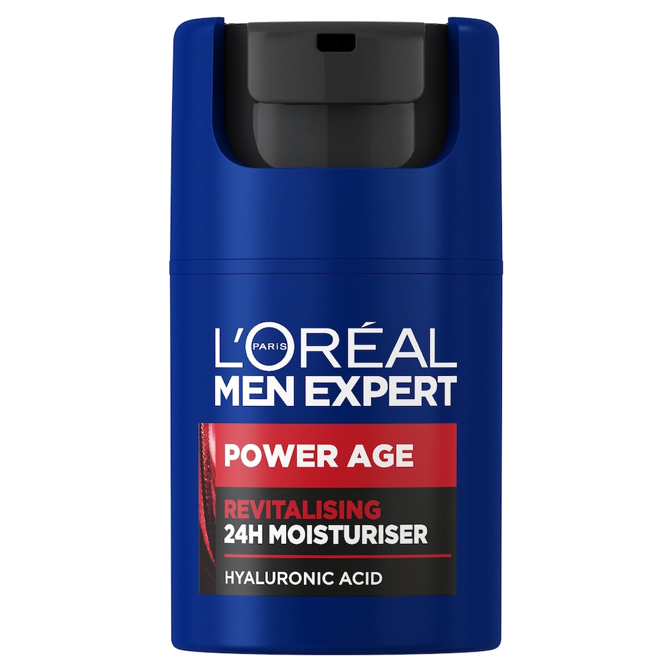 image 1 of L'Oreal Men Expert Power Age Revitalising 24 Hour Moisturiser 50Ml