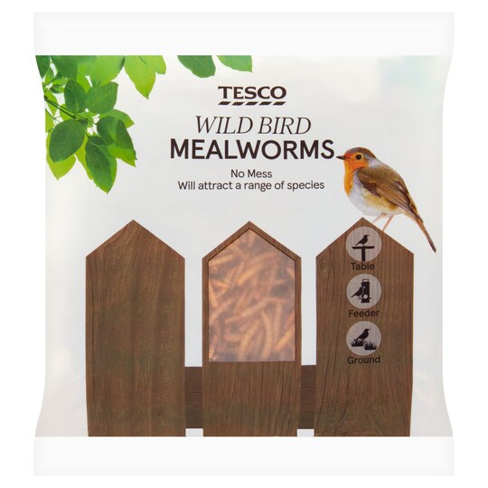 Tesco Wild Bird Food Meal Worm 100G Tesco Groceries