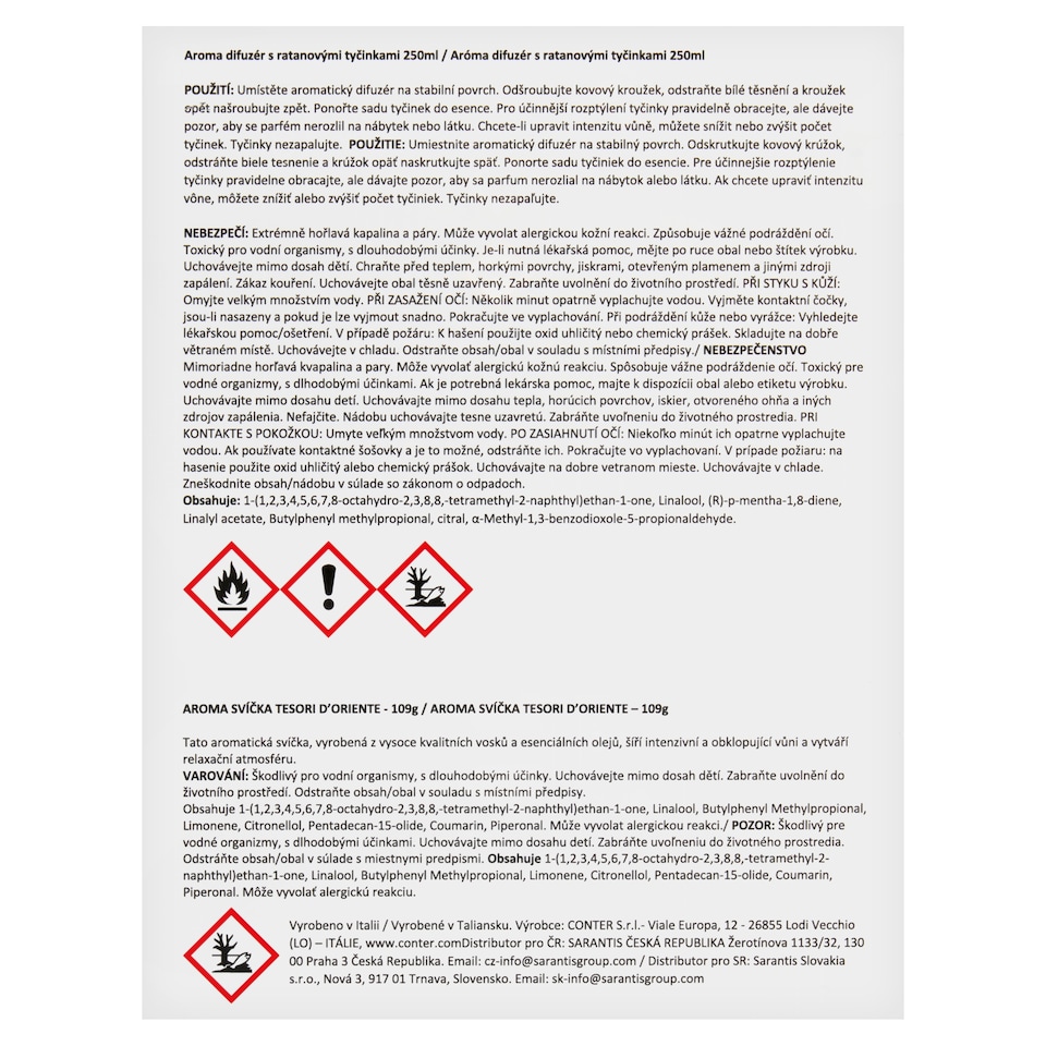 Obrázek 1 pro produkt Tesori d'Oriente Muschio Bianco dárková sada