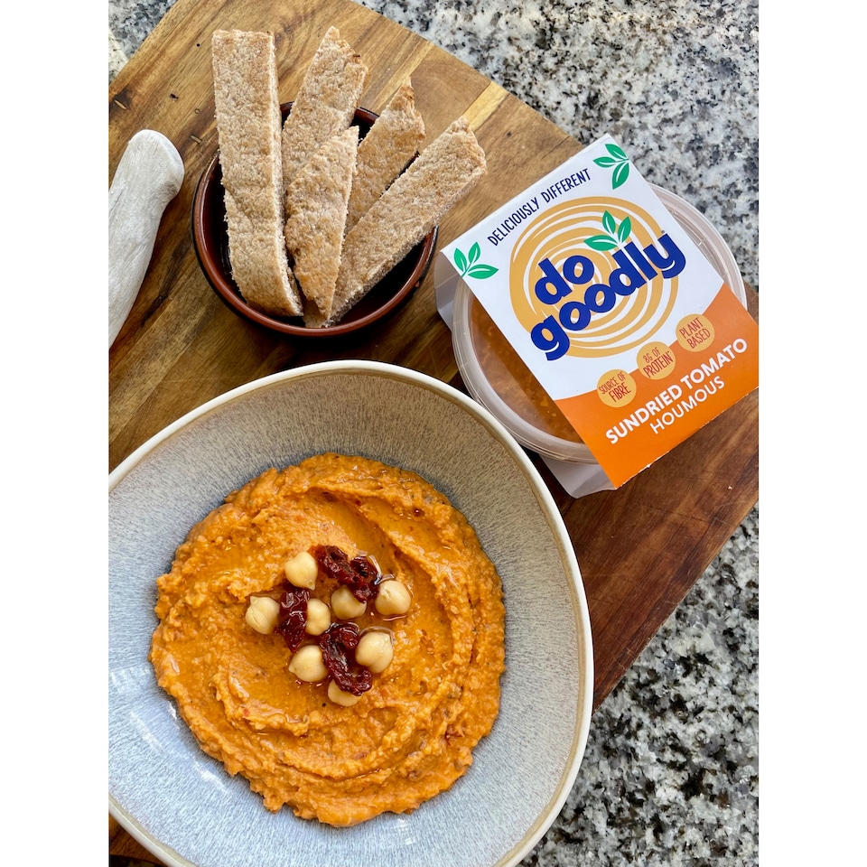 image 1 of Do Goodly Sun Dried Tomato Houmous 150g