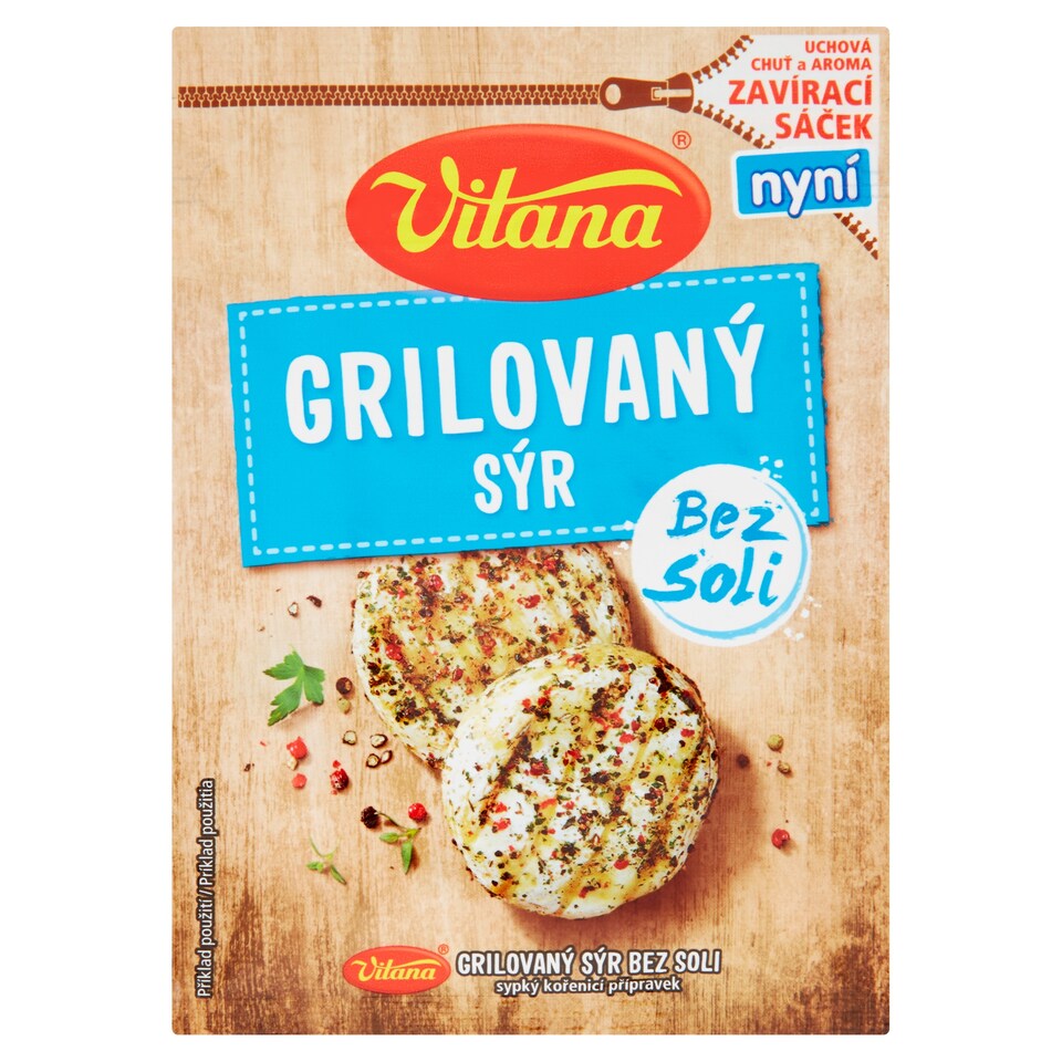 Vitana Grilovaný syr bez soli 18 g