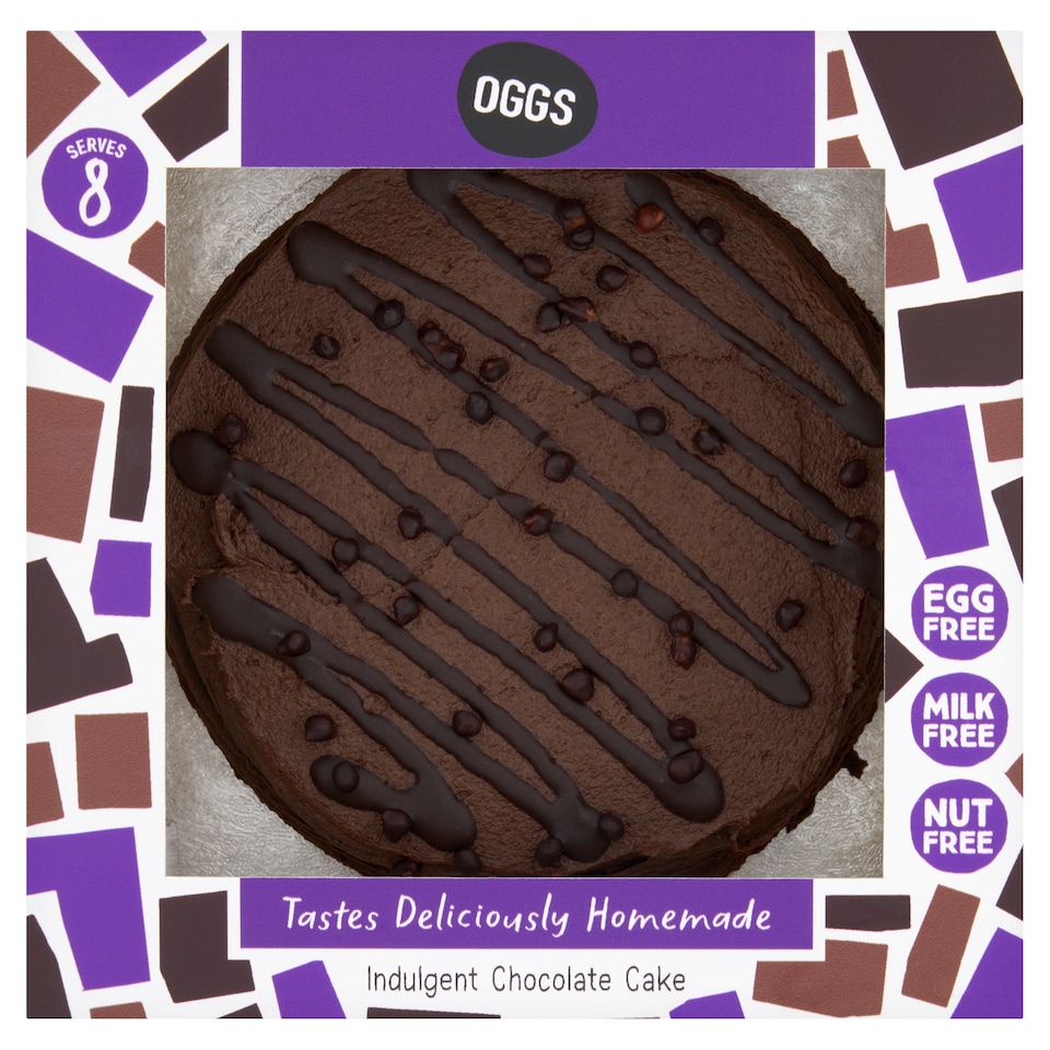 Oggs Indulgent Chocolate Cake 
