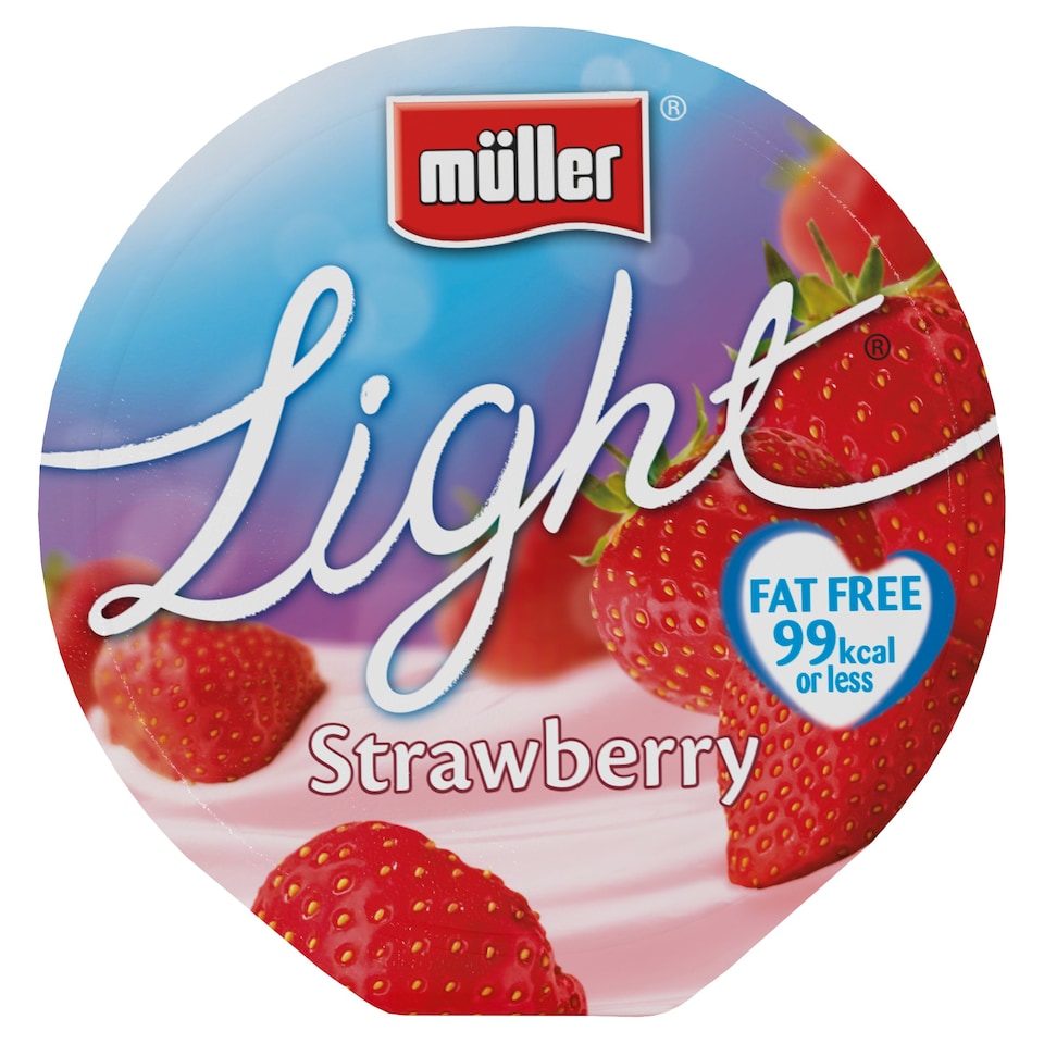 Muller Light Strawberry Yogurt 175G