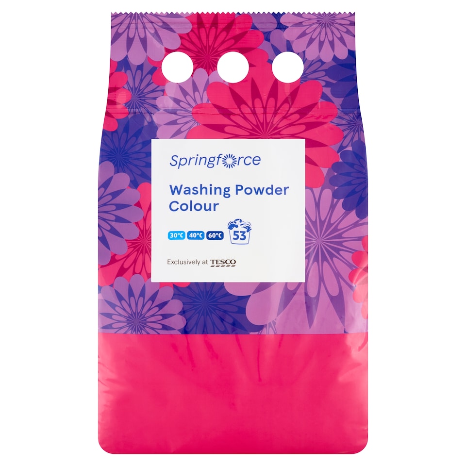 Springforce Washing Powder Colour 53 Washes 3.75 kg
