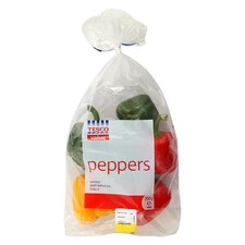 Tesco Cooking Peppers 500G